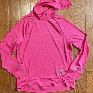 Carhartt Girls long sleeve hooded top sz XL